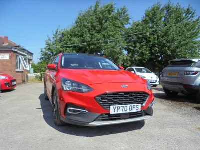 Used Ford Focus Active X 120 HP (88 kW) 2020 Red Estate