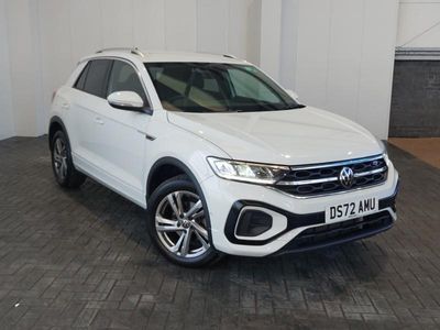 Used VW T-Roc R-line 150 HP (110 kW) 2022 White SUV