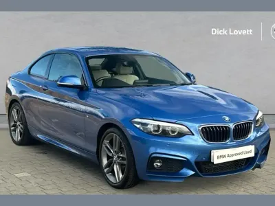 Used BMW 218 M Sport 148 HP (108 kW) 2018 Blue Coupe
