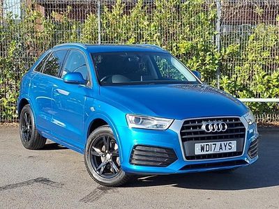 Used Audi Q3 Sport 150 HP (110 kW) 2017 Blue SUV