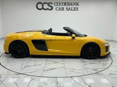 Used Audi R8 Spyder Advanced 540 HP (397 kW) 2018 Yellow Cabriolet