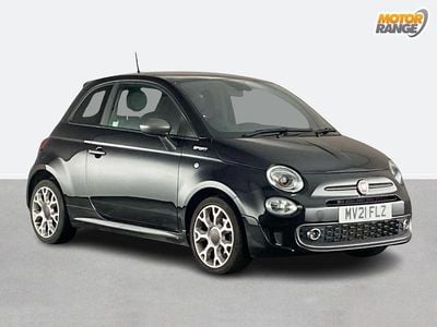 Black Used 2021 Fiat 500 Sport Hatchback | £8,795 (Fair price)