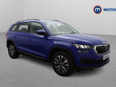 Used Skoda Kodiaq SE Drive 150 HP (110 kW) 2022 Blue SUV