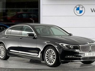 Black Used 2018 BMW 740 Exclusive Sedan | £21,870