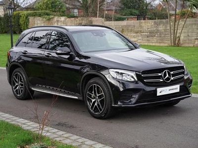 Used Mercedes GLC250 AMG line 204 HP (150 kW) 2017 Black Estate
