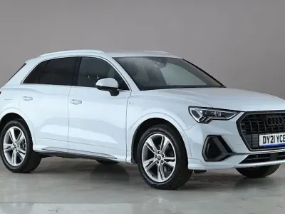 Used Audi Q3 S-Line 150 HP (110 kW) 2021 White SUV