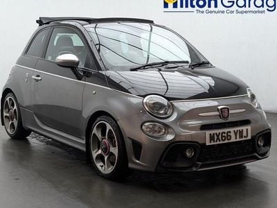 Black/grey Used 2016 Abarth 595 Turismo Cabriolet | £8,450 (Fair price)