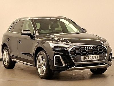Black Used 2022 Audi Q5 S-Line SUV | £31,498 (Fair price)