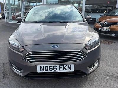 Used Ford Focus Titanium 2016 Brown Hatchback