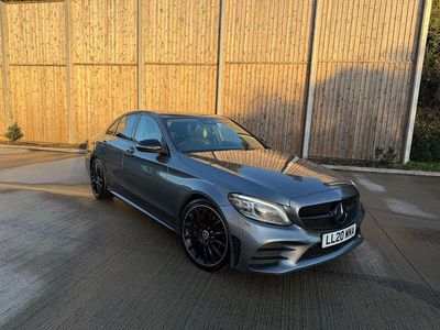 Grey Used 2020 Mercedes C220 AMG Line Premium Sedan | £17,495 (Fair price)