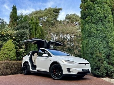used Tesla Model X Performance Ludicrous Plus, Full Self Driving Upgrade, Premium Cream Interior, Immersive Sound Syste