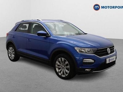 Blue Used 2018 VW T-Roc SE SUV | £16,249 (Fair price)