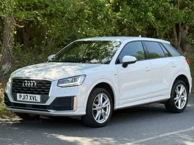 Used Audi Q2 S-Line 116 HP (85 kW) 2017 White SUV