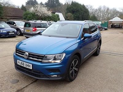 Used VW Tiguan SE 150 HP (110 kW) 2018 Blue SUV