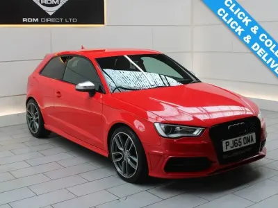 Used Audi S3 Sportback Design 300 HP (220 kW) 2015 Red Hatchback