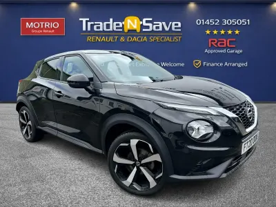 Used Nissan Juke N-Connecta 117 HP (86 kW) 2020 Black SUV