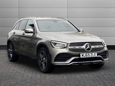 Used Mercedes GLC220 AMG line 191 HP (140 kW) 2019 Silver SUV
