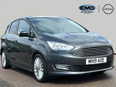 Begagnad Ford C-MAX Titanium 125 HK (91 kW) 2019 Grå Minibuss