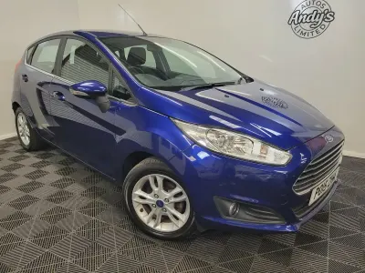 Used Ford Fiesta Zetec 2015 Blue Hatchback