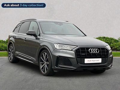 Grey Used 2021 Audi Q7 Black Edition SUV | £38,725 (Fair price)