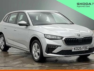 Used Skoda Scala SE 115 HP (84 kW) 2025 Brilliant silver metallic Hatchback