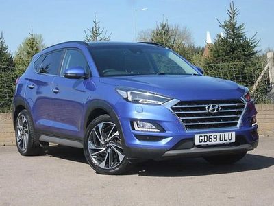 Używany Hyundai Tucson Premium SE 177 KM (130 kW) 2020 Niebieski SUV