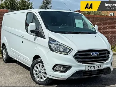 Used Ford Transit Custom Limited 131 HP (96 kW) 2021 White Van
