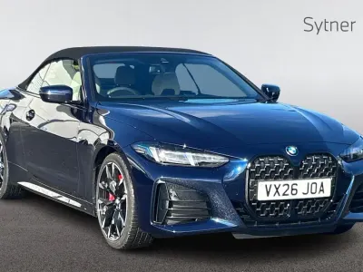 Used BMW 420 M Sport 181 HP (133 kW) 2026 Blue Cabriolet