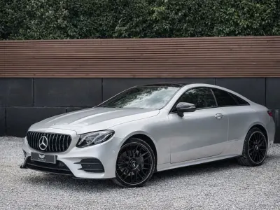 Used Mercedes E220 AMG Line Premium Plus 2018 Silver Coupe