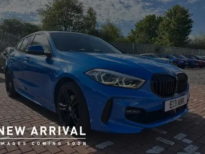 Used BMW 118 M Sport 140 HP (102 kW) 2021 Blue Hatchback