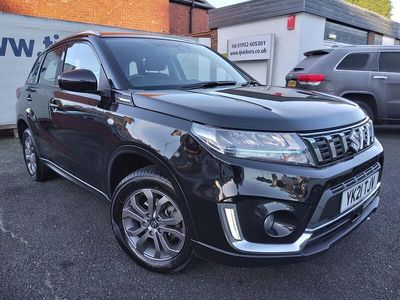 Black Used 2021 Suzuki Vitara SZ4 SUV | £11,490 (Fair price)