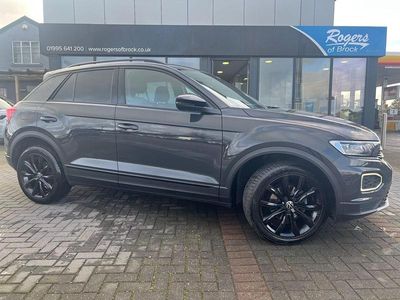 Grey Used 2021 VW T-Roc Black Edition SUV | £16,444 (Fair price)