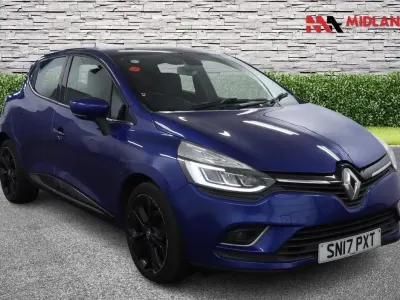 Used Renault Clio IV Dynamique 90 HP (66 kW) 2017 Blue Hatchback