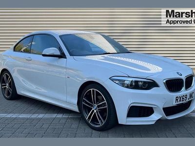 Used BMW 218 M Sport 134 HP (98 kW) 2019 White Coupe