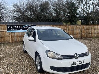Used VW Golf VI S 105 HP (77 kW) 2009 White Hatchback