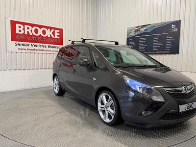 Used Vauxhall Zafira Tourer SRi 140 HP (102 kW) 2014 Grey MPV