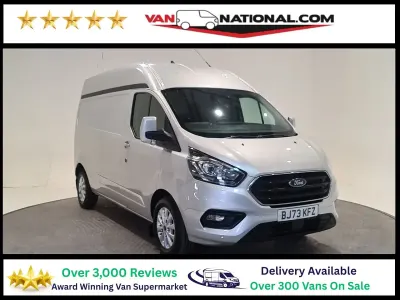 Used Ford Transit Custom Limited 130 HP (95 kW) 2023 Silver Van