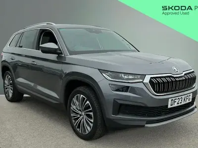 Used Skoda Kodiaq SE L Executive 150 HP (110 kW) 2023 Grey SUV