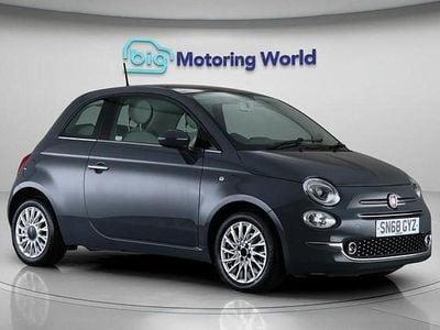 Used Fiat 500 Lounge 69 HP (50 kW) 2018 Grey Hatchback