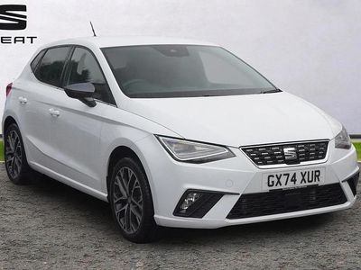 Used Seat Ibiza XCELLENCE 113 HP (83 kW) 2024 White Hatchback