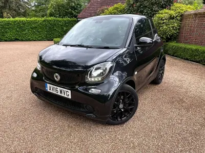 Used Smart ForTwo Coupé Edition Black 90 HP (66 kW) 2016 Black Coupe