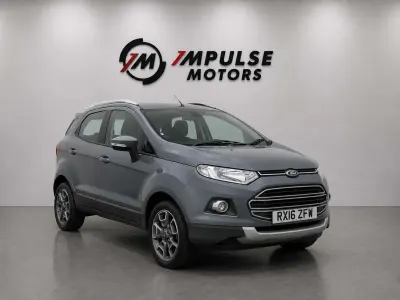 Begagnad Ford Ecosport Titanium 2016 Grå SUV