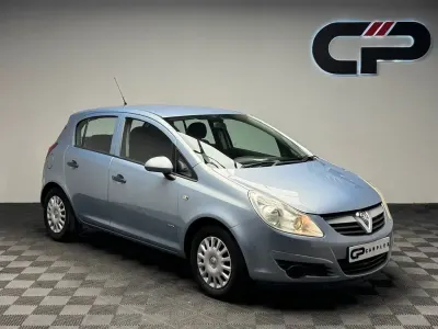 Used Vauxhall Corsa 74 HP (54 kW) 2009 Blue Hatchback