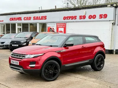 Used Land Rover Range Rover evoque Pure 190 HP (139 kW) 2014 Red SUV