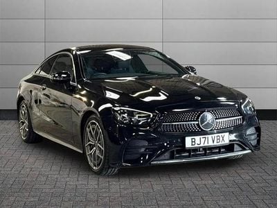 Used Mercedes E300 AMG Line Premium 254 HP (186 kW) 2022 Black Coupe
