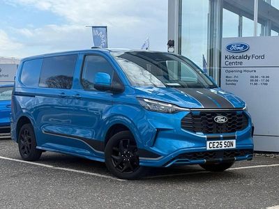 Used Ford Transit Custom Sport 170 HP (125 kW) 2025 Digital aqua blue Cabriolet