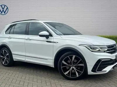 Used VW Tiguan R-line 190 HP (139 kW) 2022 White SUV
