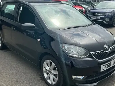Usado Skoda Citigo SE L 75 CV (55 kW) 2018 Negro Utilitario