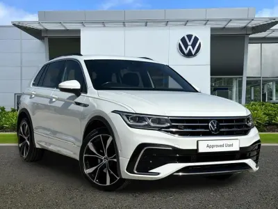 Used VW Tiguan R-line 150 HP (110 kW) 2023 White SUV