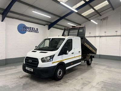 Used Ford Transit 130 HP (95 kW) 2021 White Cabriolet